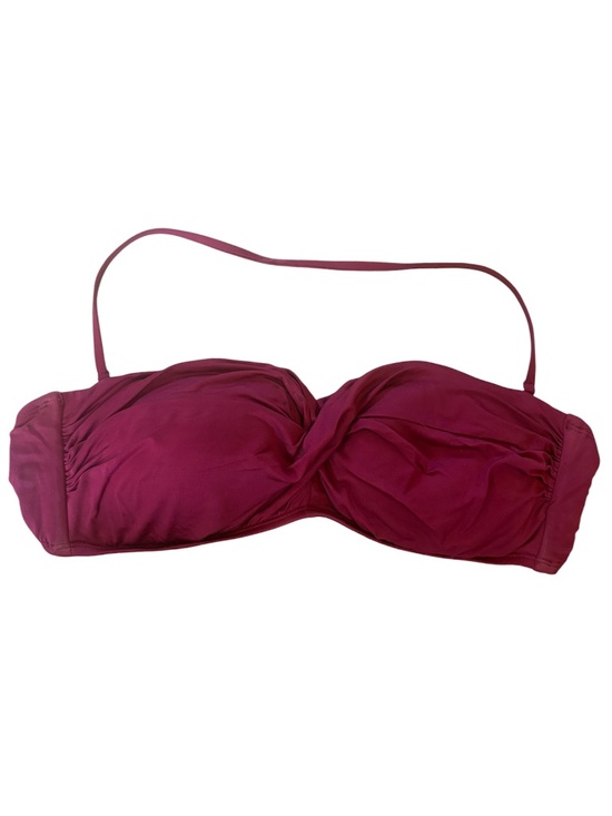 Mossimo Supply Co. Other - Burgundy Bandeau Bikini Top with Removable Strap | Small
